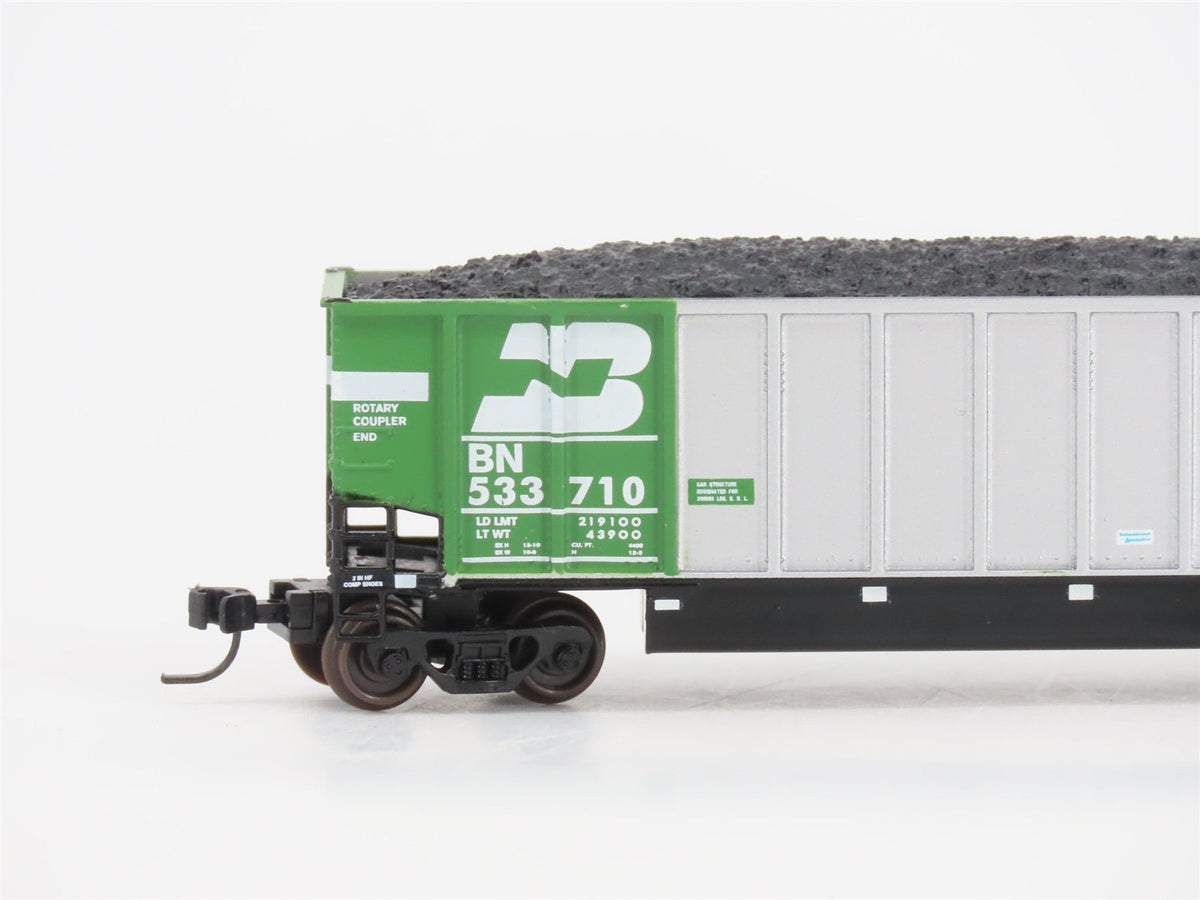 N Scale Athearn 10453 BN Burlington Northern BethGon Coalporter w/ Load 5-Pack