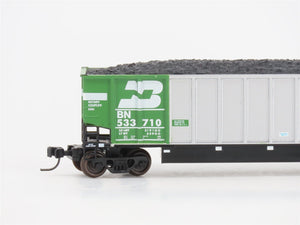 N Scale Athearn 10453 BN Burlington Northern BethGon Coalporter w/ Load 5-Pack