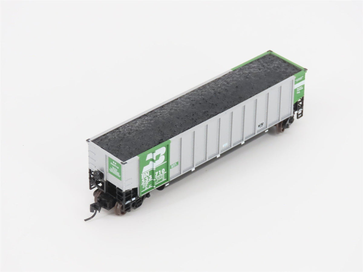 N Scale Athearn 10453 BN Burlington Northern BethGon Coalporter w/ Load 5-Pack