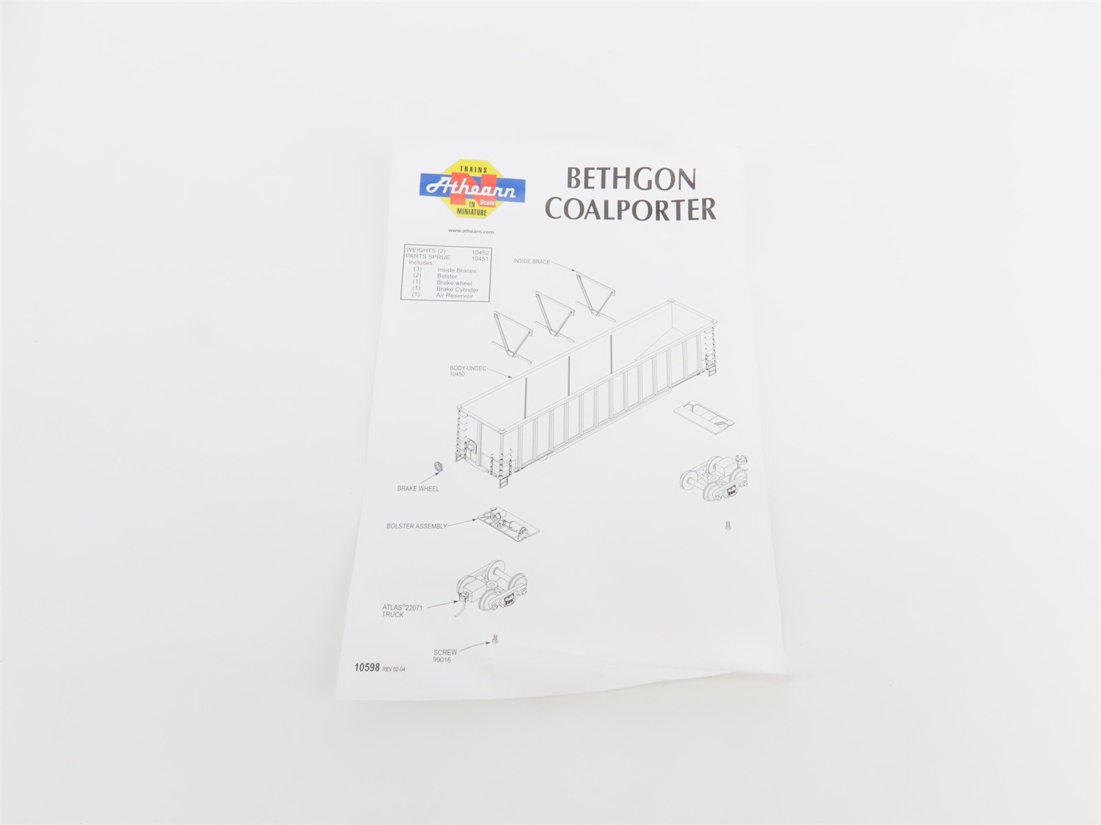 N Scale Athearn 10453 BN Burlington Northern BethGon Coalporter w/ Load 5-Pack