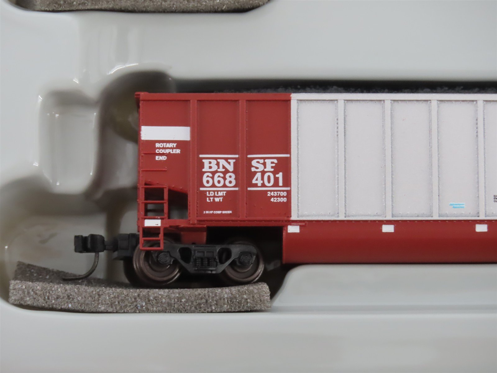 N Scale Athearn 10456 BNSF Railway BethGon Coalporter w/ Load 5-Pack