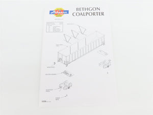 N Scale Athearn 10456 BNSF Railway BethGon Coalporter w/ Load 5-Pack