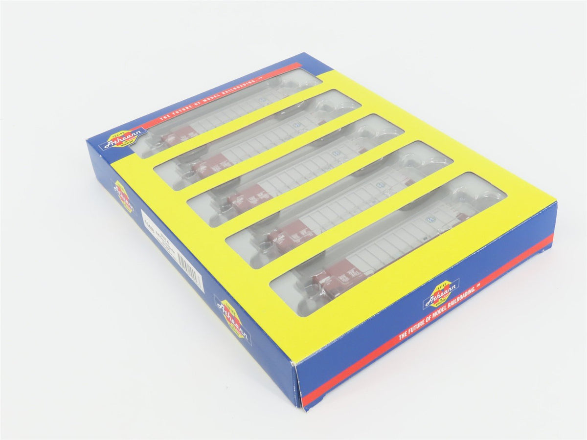 N Scale Athearn 10456 BNSF Railway BethGon Coalporter w/ Load 5-Pack