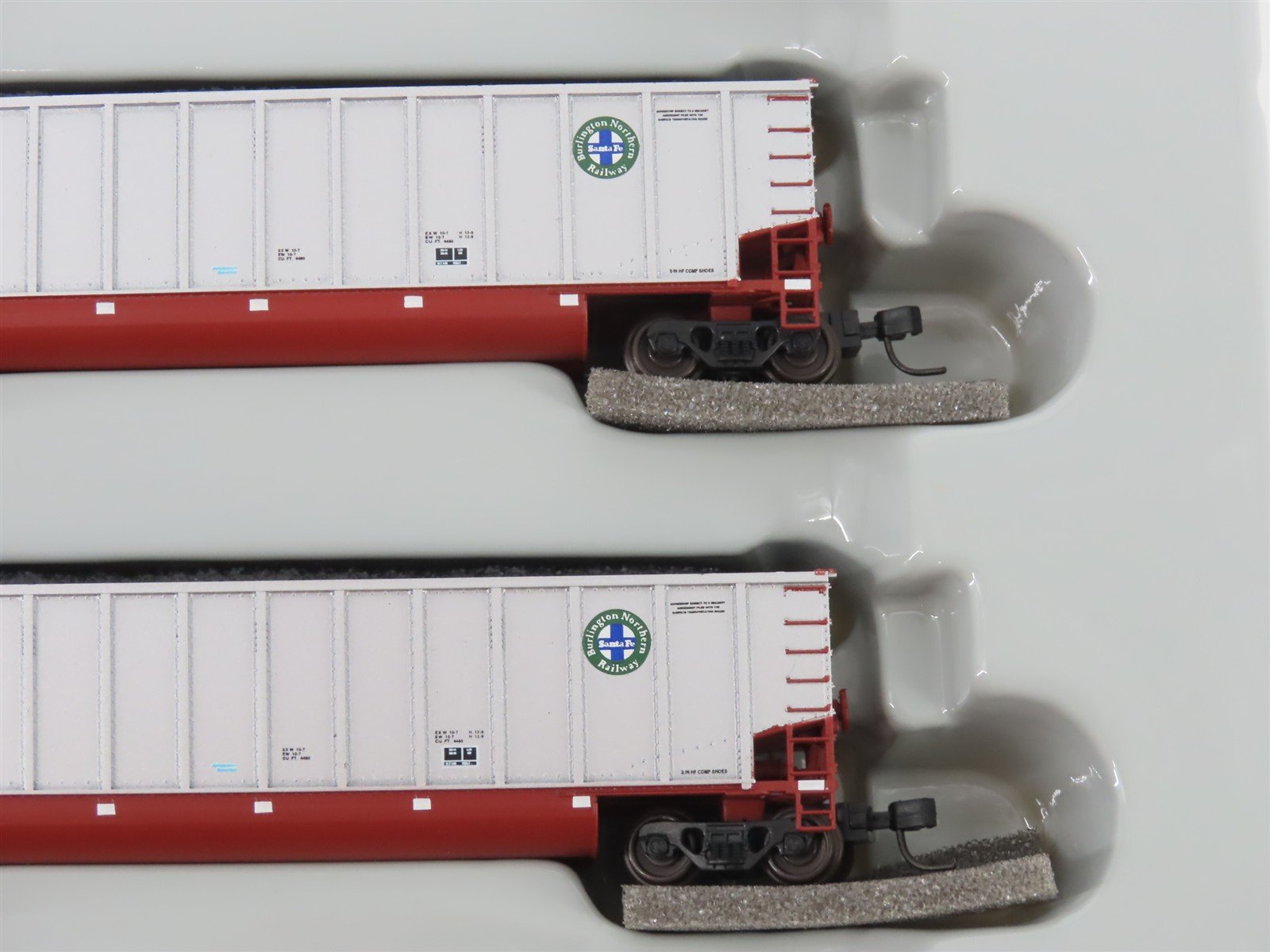 N Scale Athearn 10455 BNSF Railway BethGon Coalporter w/ Load 5-Pack