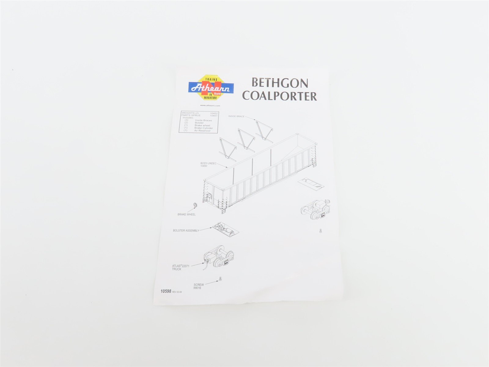 N Scale Athearn 10455 BNSF Railway BethGon Coalporter w/ Load 5-Pack