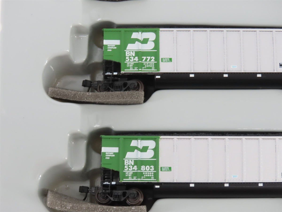 N Scale Athearn 10451 BN Burlington Northern BethGon Coalporter w/ Load 5-Pack