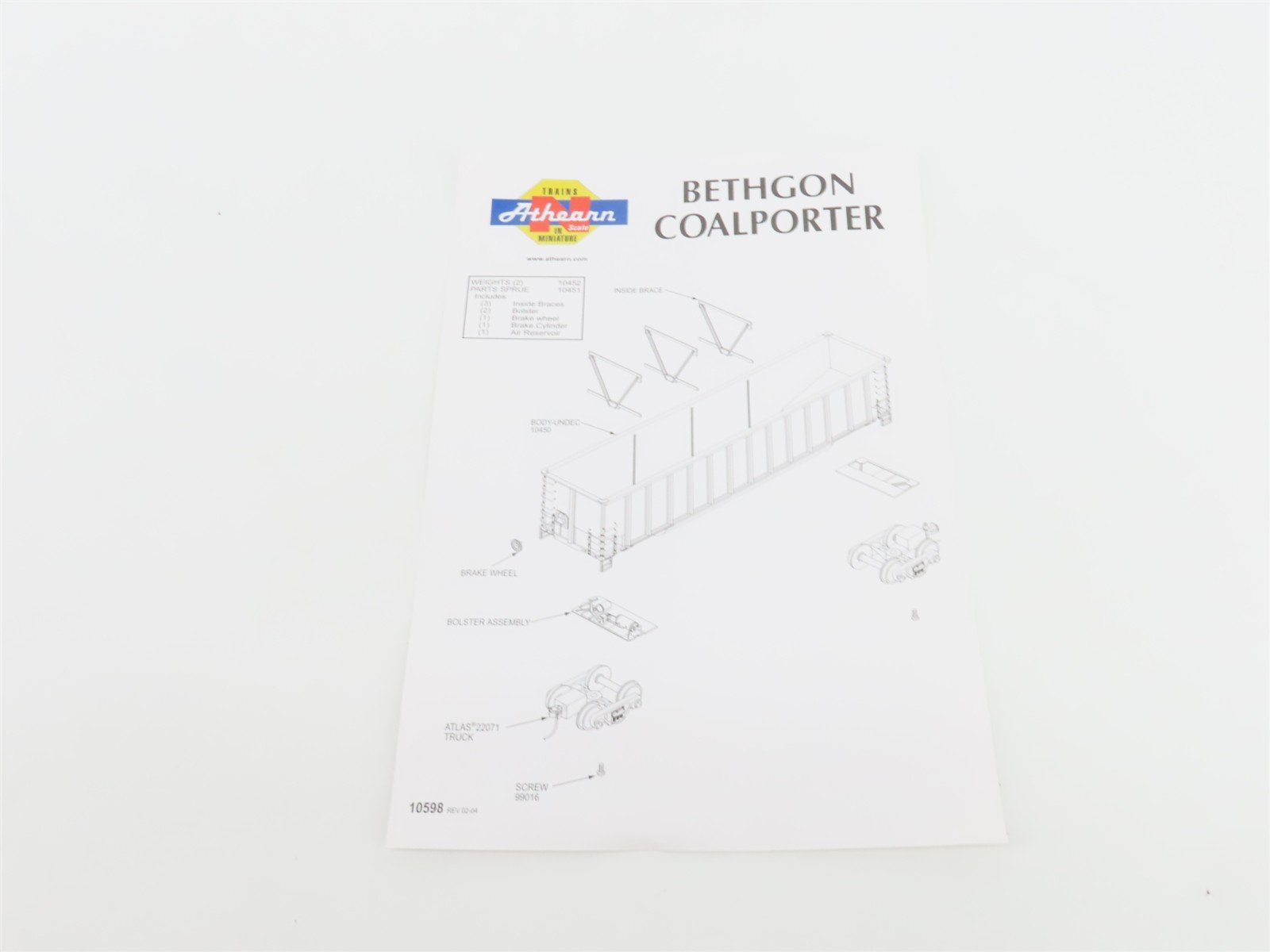 N Scale Athearn 10451 BN Burlington Northern BethGon Coalporter w/ Load 5-Pack