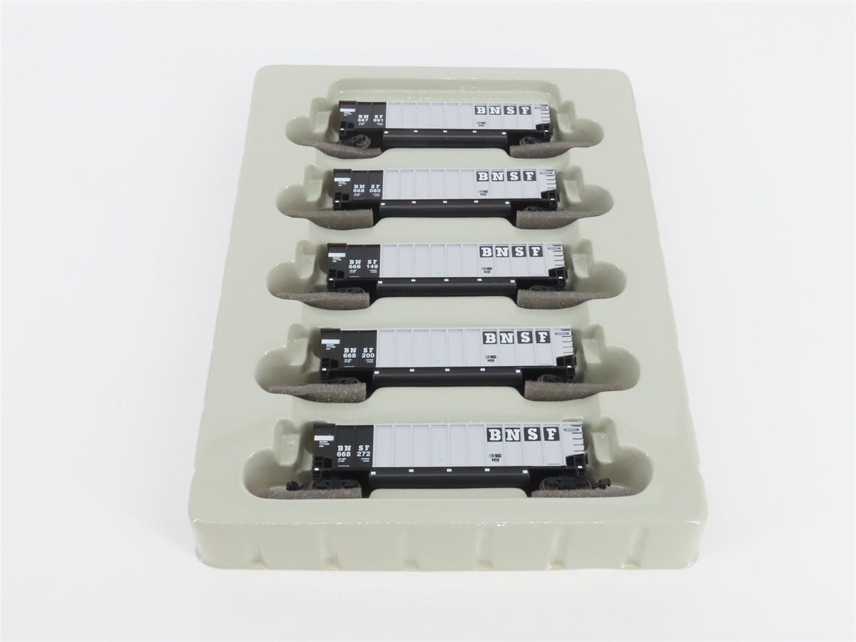 N Scale Athearn 10471 BNSF Railway BethGon Coalporter w/ Load 5-Pack