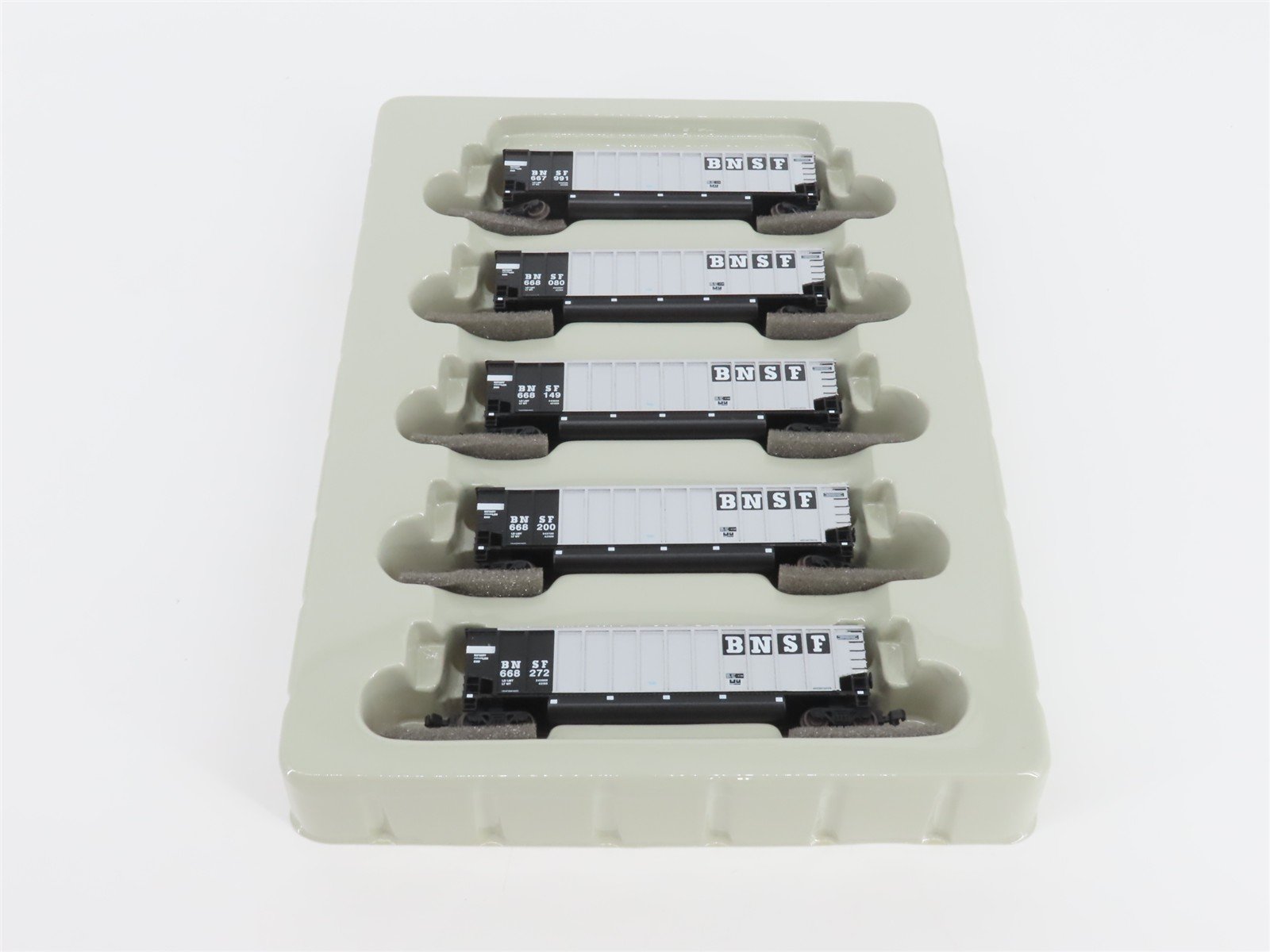 N Scale Athearn 10471 BNSF Railway BethGon Coalporter w/ Load 5-Pack