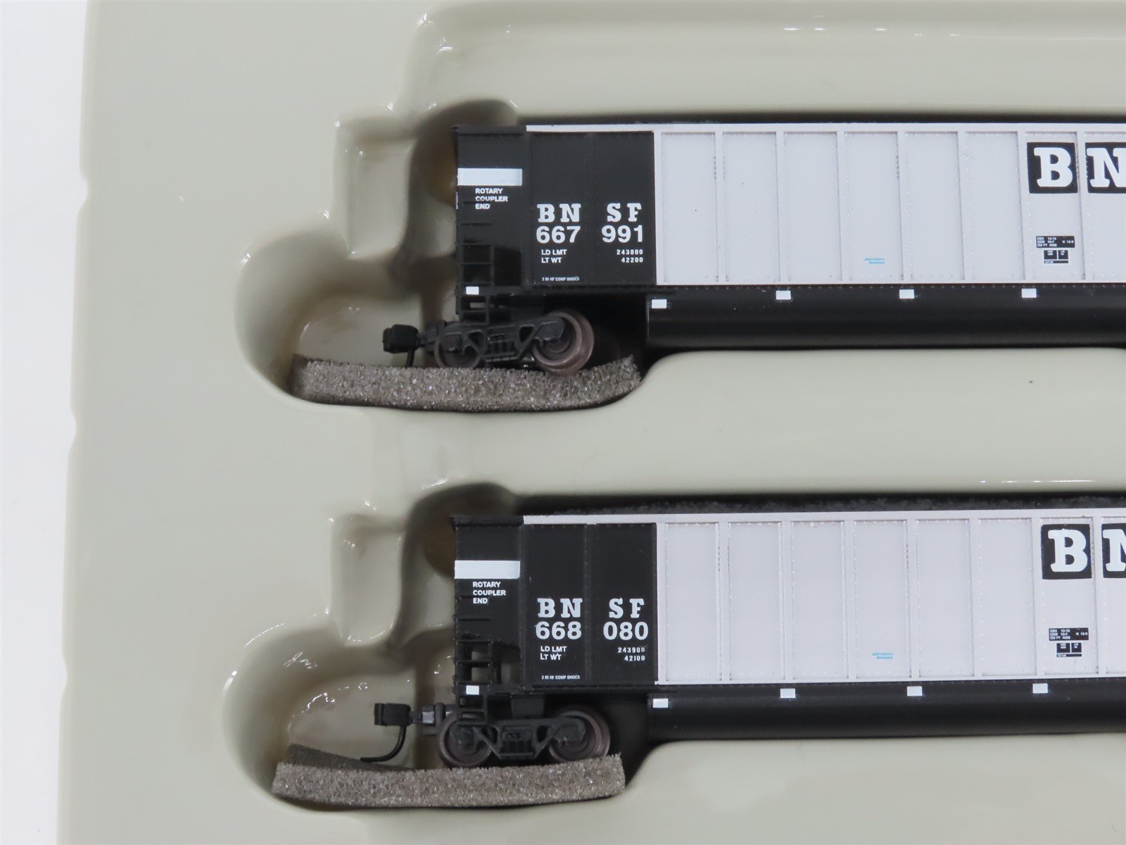 N Scale Athearn 10471 BNSF Railway BethGon Coalporter w/ Load 5-Pack