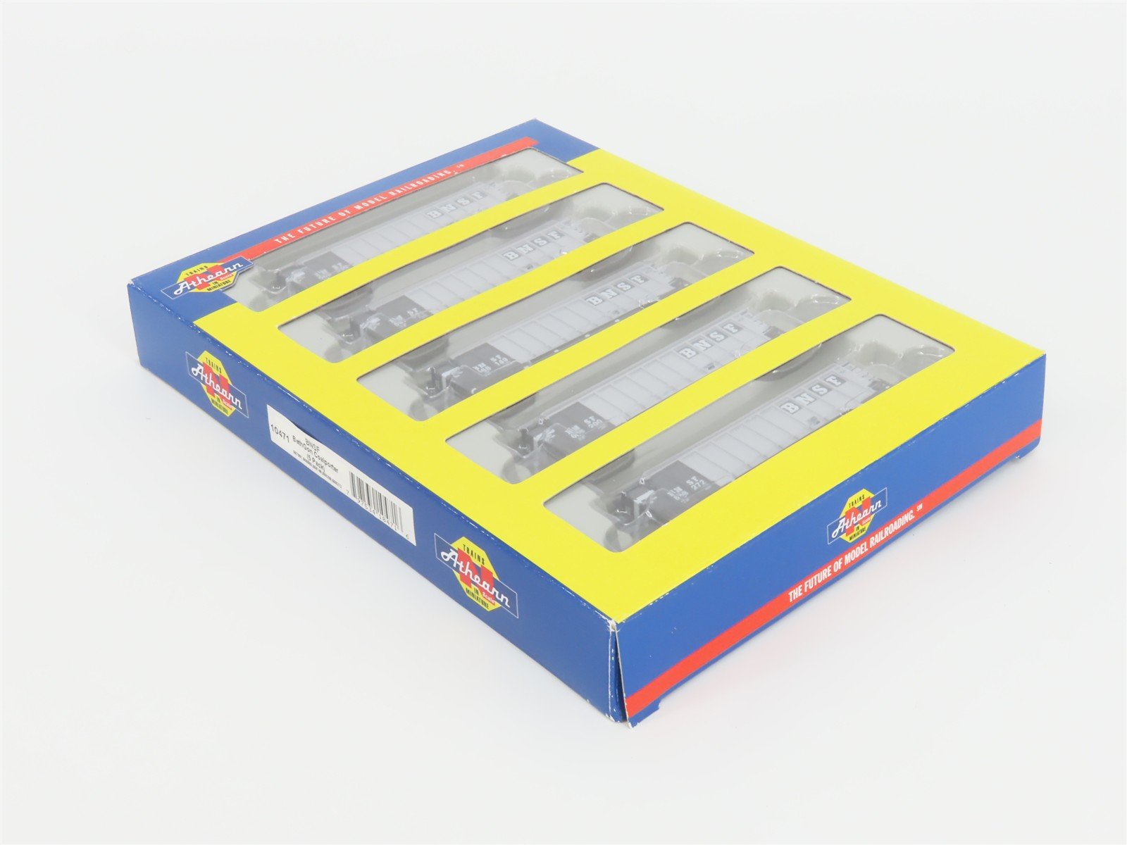 N Scale Athearn 10471 BNSF Railway BethGon Coalporter w/ Load 5-Pack