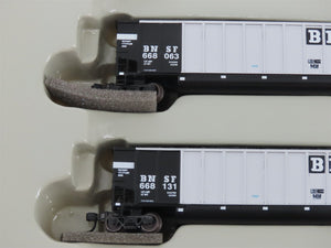 N Scale Athearn 10469 BNSF Railway BethGon Coalporter w/ Load 5-Pack