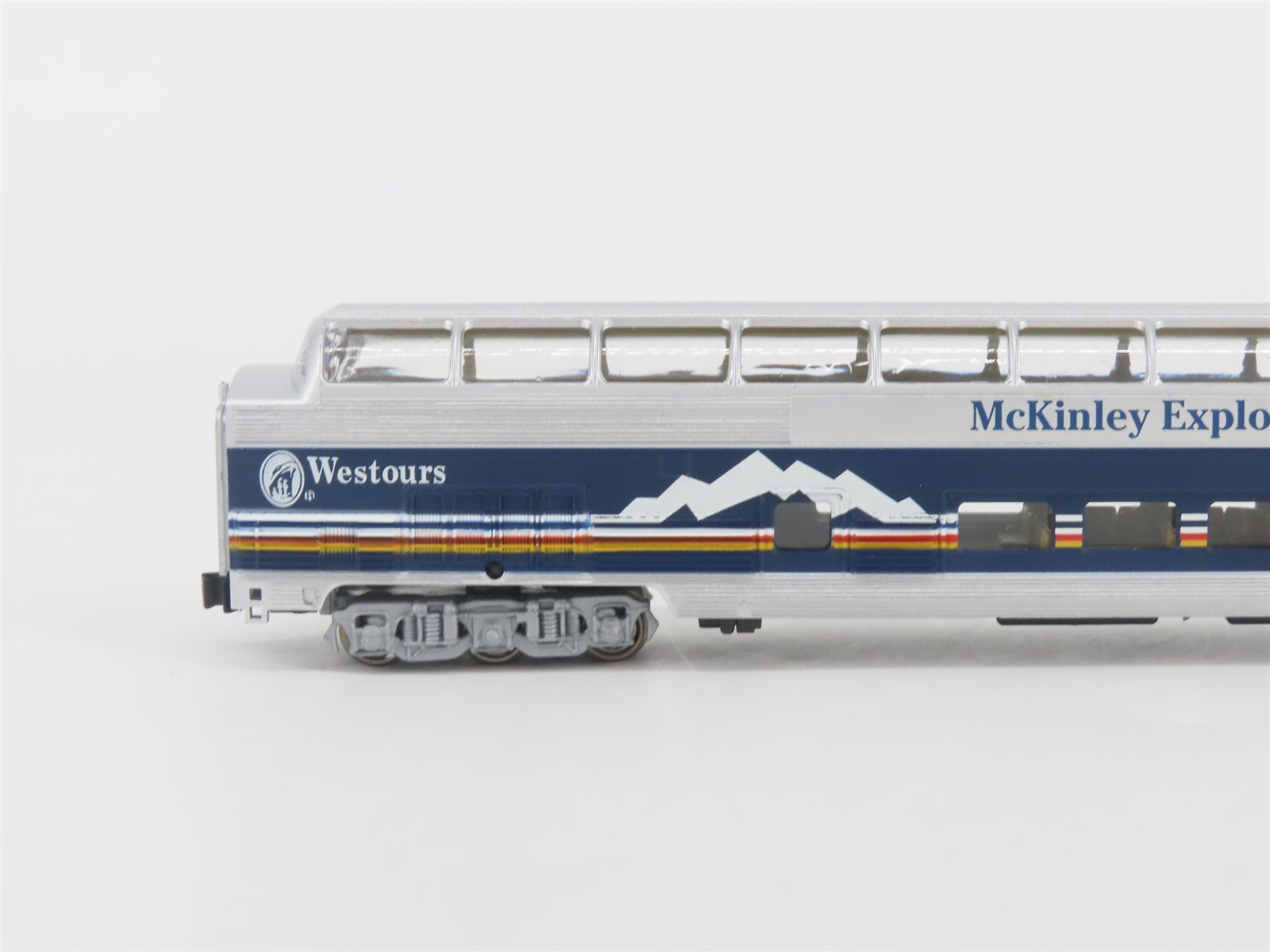 N Scale Bachmann HALX McKinley Explorer Westours Dome Passenger #50