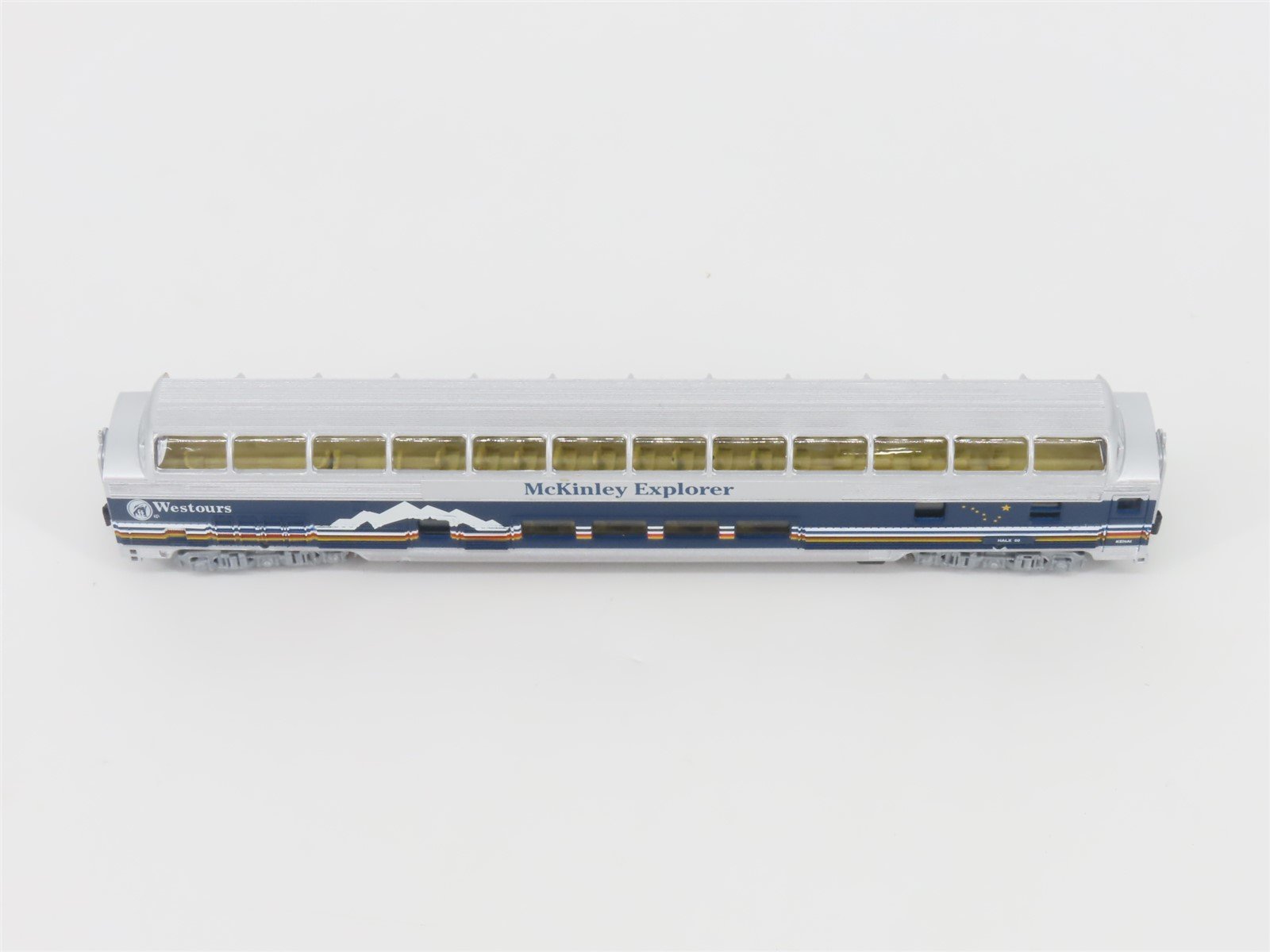 N Scale Bachmann HALX McKinley Explorer Westours Dome Passenger #50