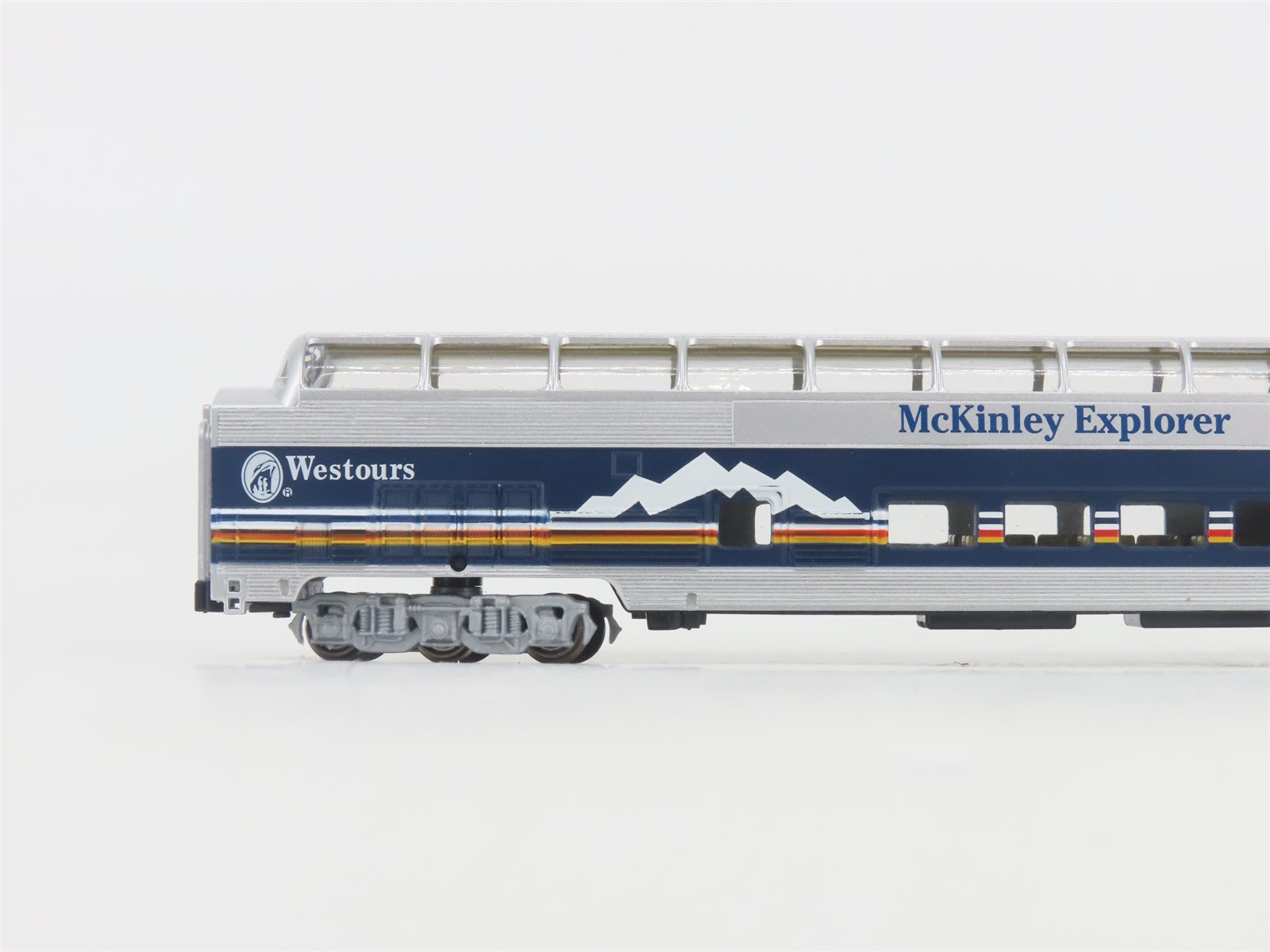 N Scale Bachmann HALX McKinley Explorer Westours Dome Passenger #56