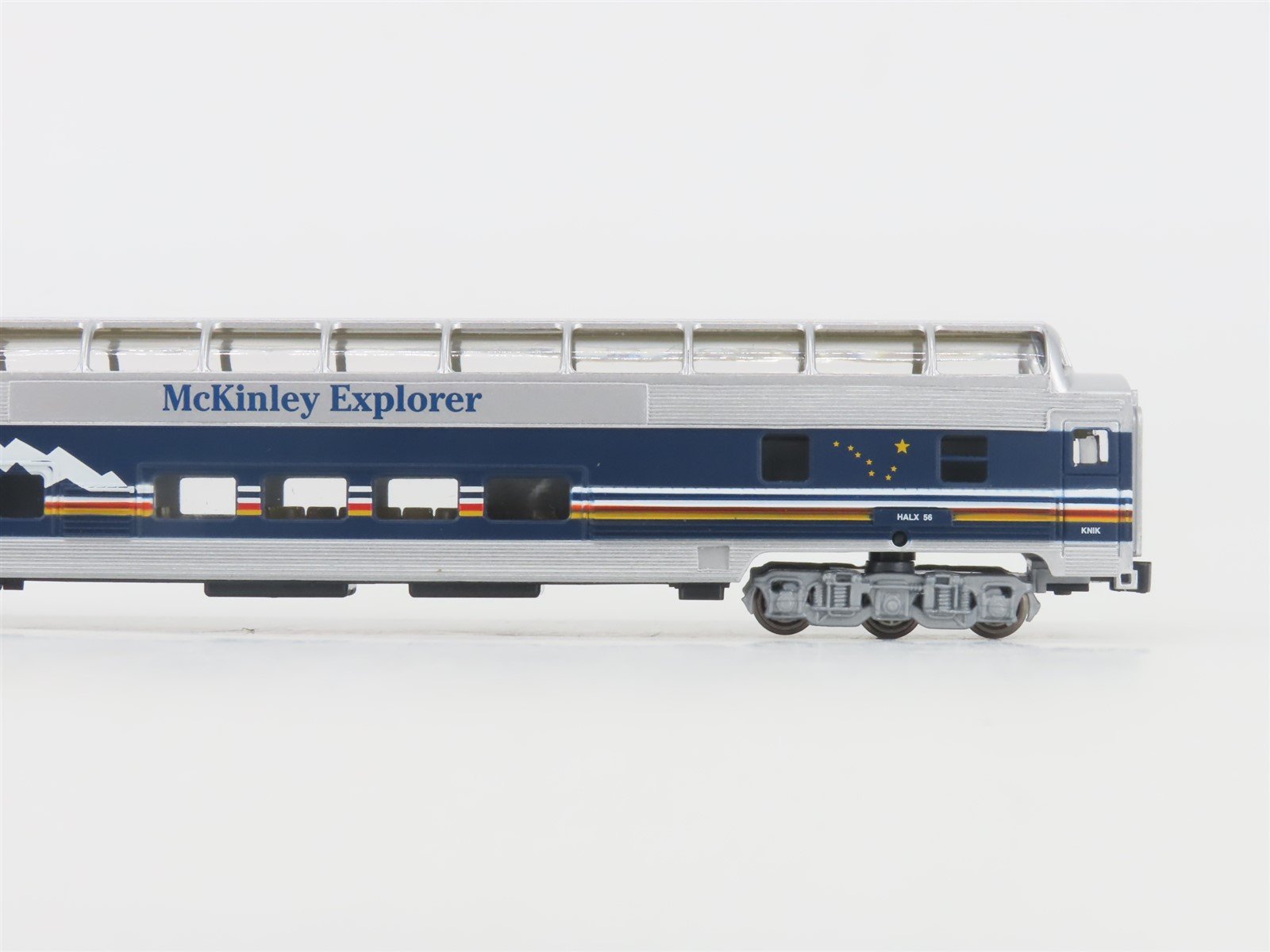 N Scale Bachmann HALX McKinley Explorer Westours Dome Passenger #56