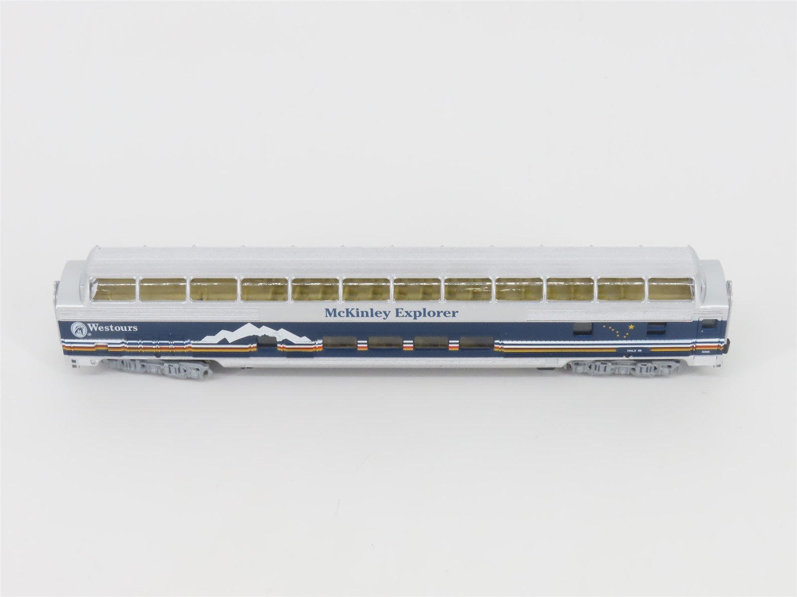 N Scale Bachmann HALX McKinley Explorer Westours Dome Passenger #56