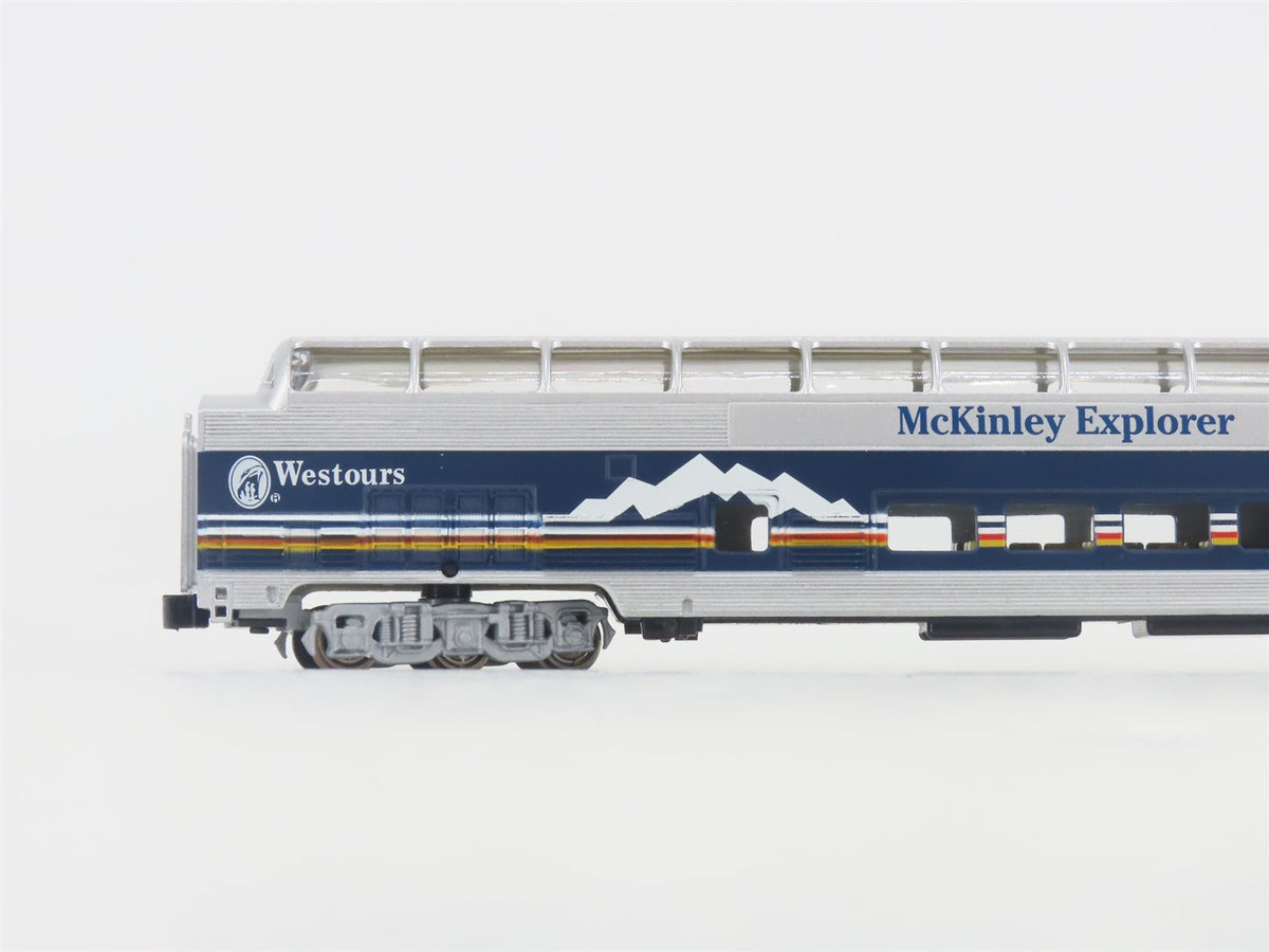 N Scale Bachmann HALX McKinley Explorer Westours Dome Passenger #1394