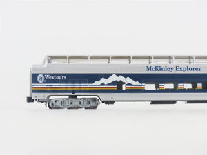 N Scale Bachmann HALX McKinley Explorer Westours Dome Passenger #1394
