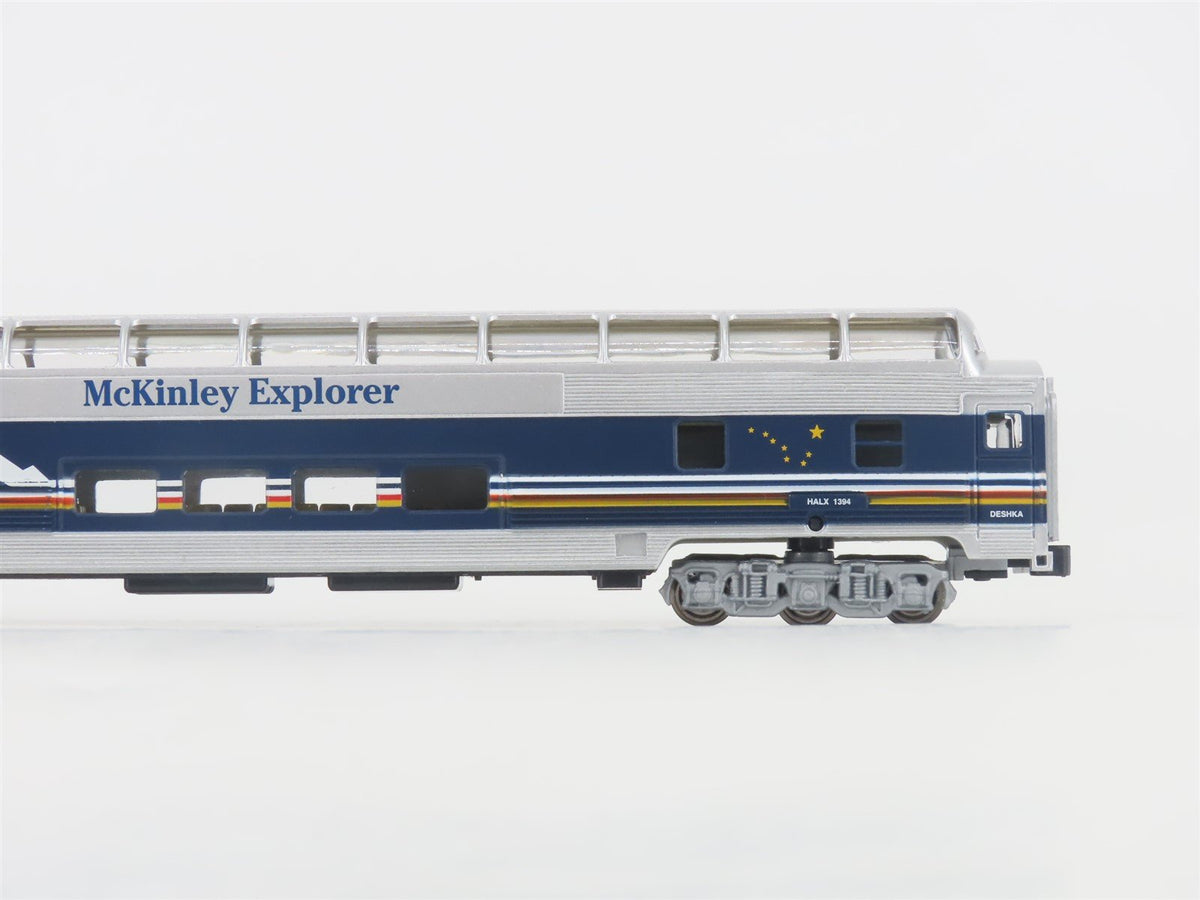 N Scale Bachmann HALX McKinley Explorer Westours Dome Passenger #1394