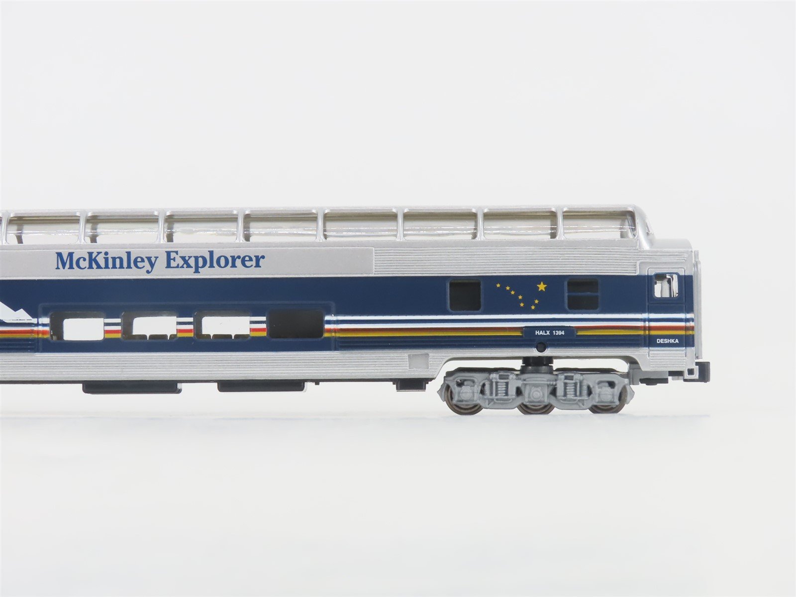 N Scale Bachmann HALX McKinley Explorer Westours Dome Passenger #1394