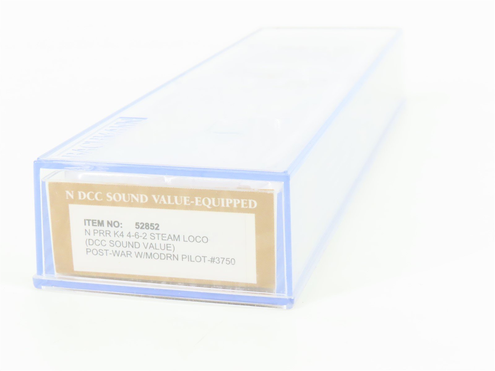 N Scale Bachmann 52852 PRR Pennsylvania 4-6-2 K4 Steam #3750 w/ DCC & Sound