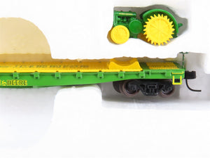 N Scale Athearn John Deere 2-8-0 Steam Locomotive w/4 Passenger & Freight Cars
