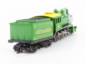 N Scale Athearn John Deere 2-8-0 Steam Locomotive w/4 Passenger & Freight Cars