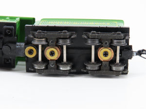 N Scale Athearn John Deere 2-8-0 Steam Locomotive w/4 Passenger & Freight Cars