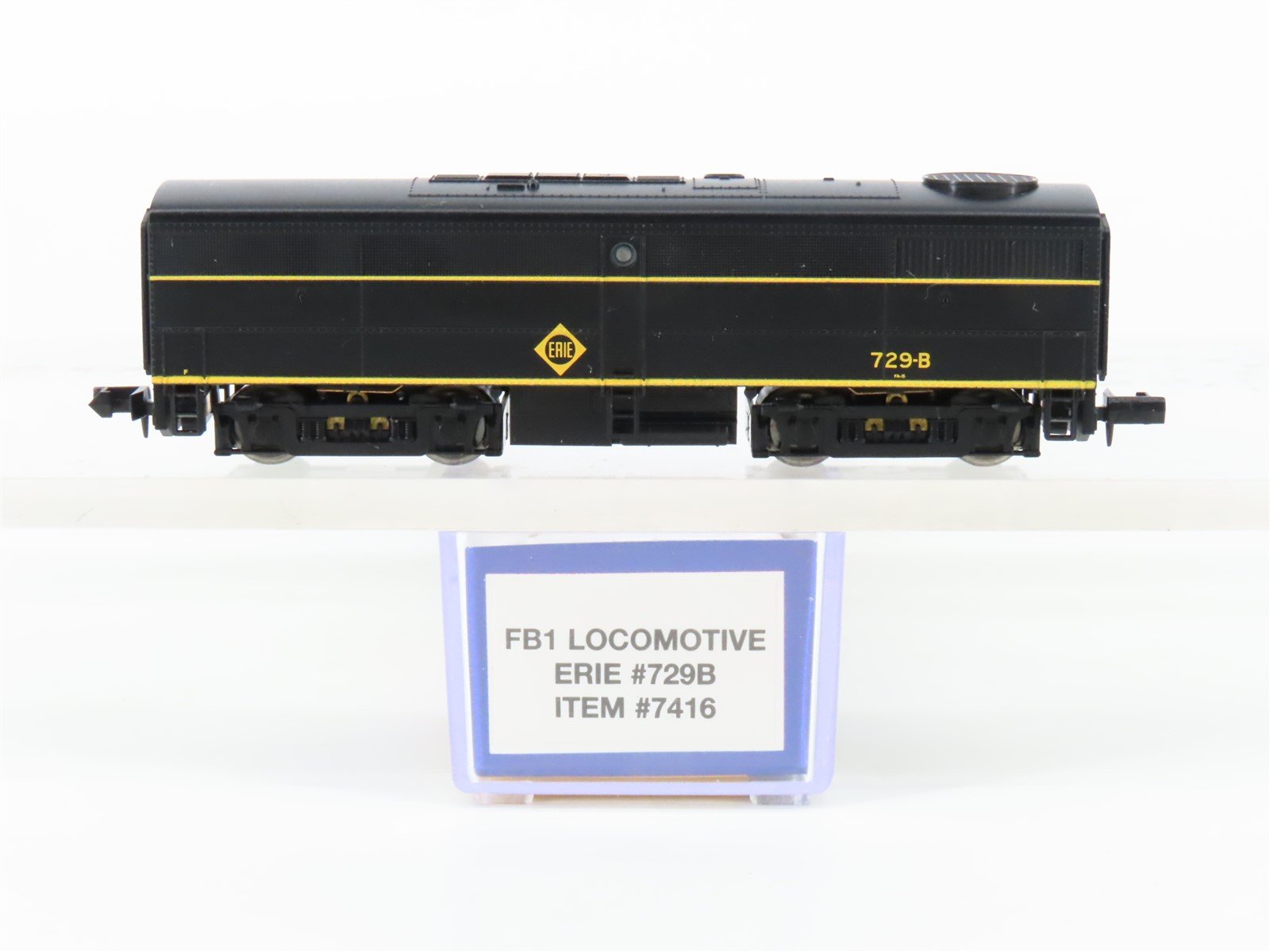 N Scale Life-Like 7416 Erie FB1 Diesel Locomotive #729B