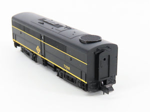 N Scale Life-Like 7416 Erie FB1 Diesel Locomotive #729B