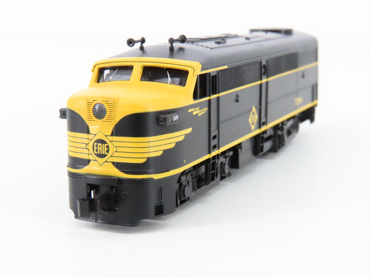 N Scale Life-Like 7416 Erie FA1 Diesel Locomotive #729A