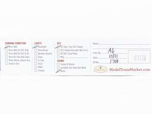 N Scale Life-Like 7416 Erie FA1 Diesel Locomotive #729A