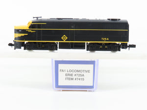 N Scale Life-Like 7415 Erie FA1 Diesel Locomotive #725A
