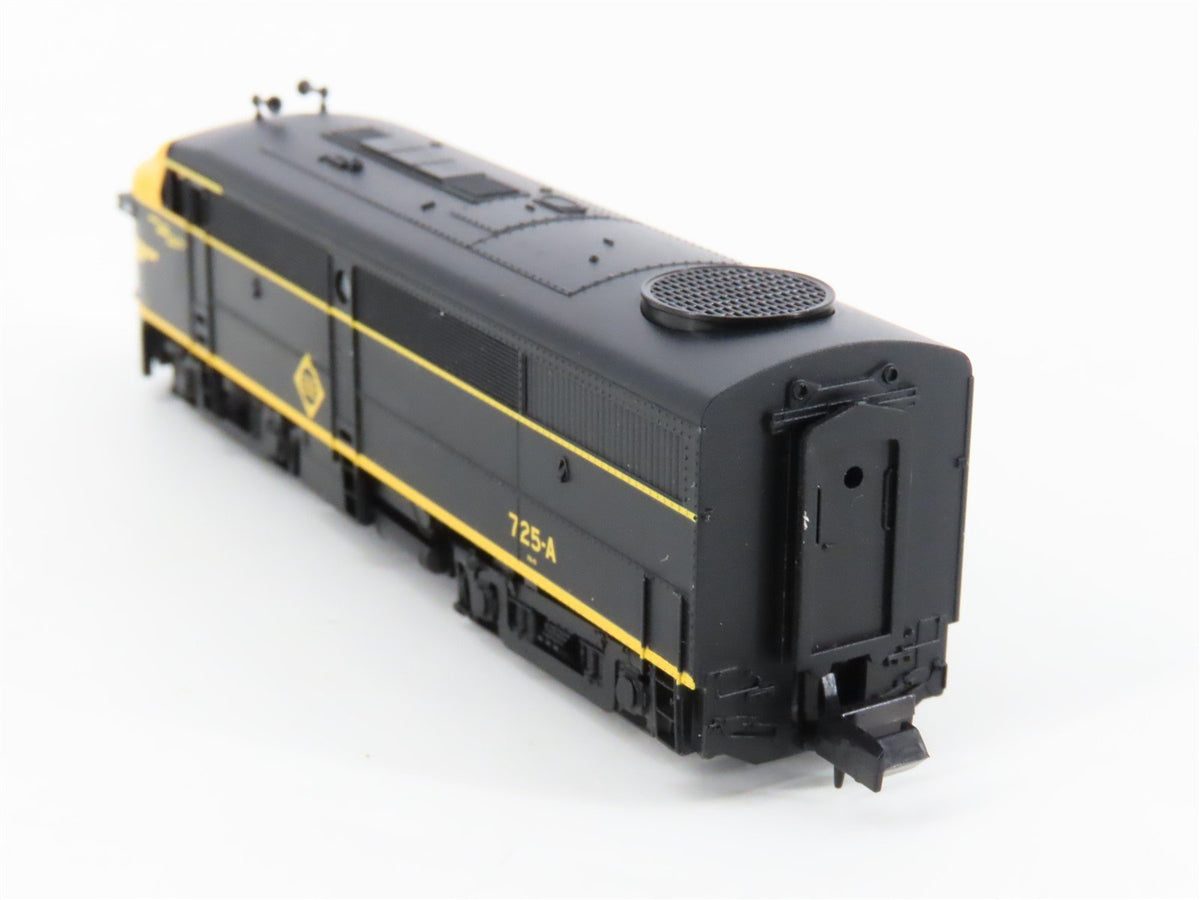 N Scale Life-Like 7415 Erie FA1 Diesel Locomotive #725A