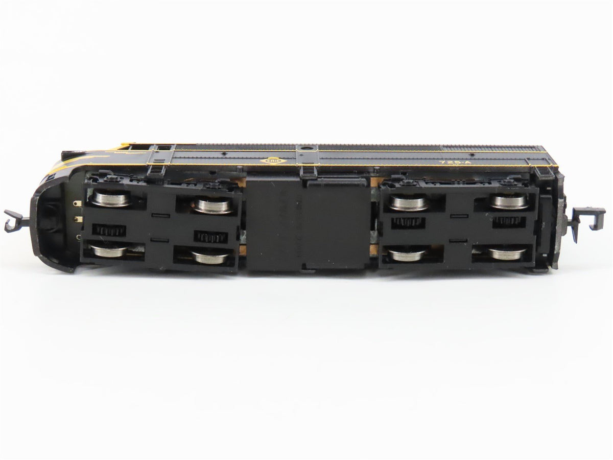 N Scale Life-Like 7415 Erie FA1 Diesel Locomotive #725A