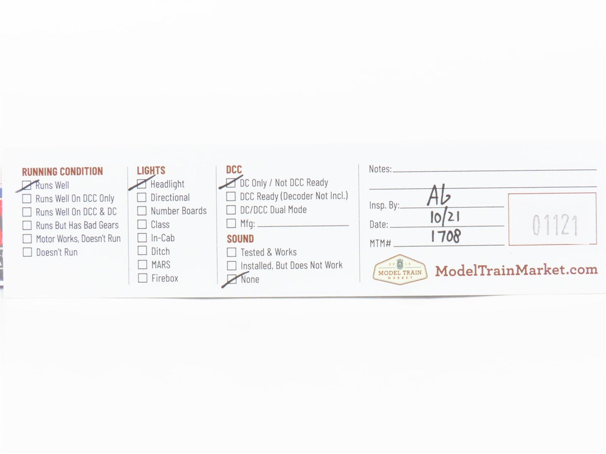 N Scale Life-Like 7415 Erie FA1 Diesel Locomotive #725A