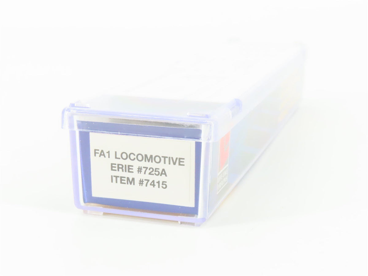 N Scale Life-Like 7415 Erie FA1 Diesel Locomotive #725A