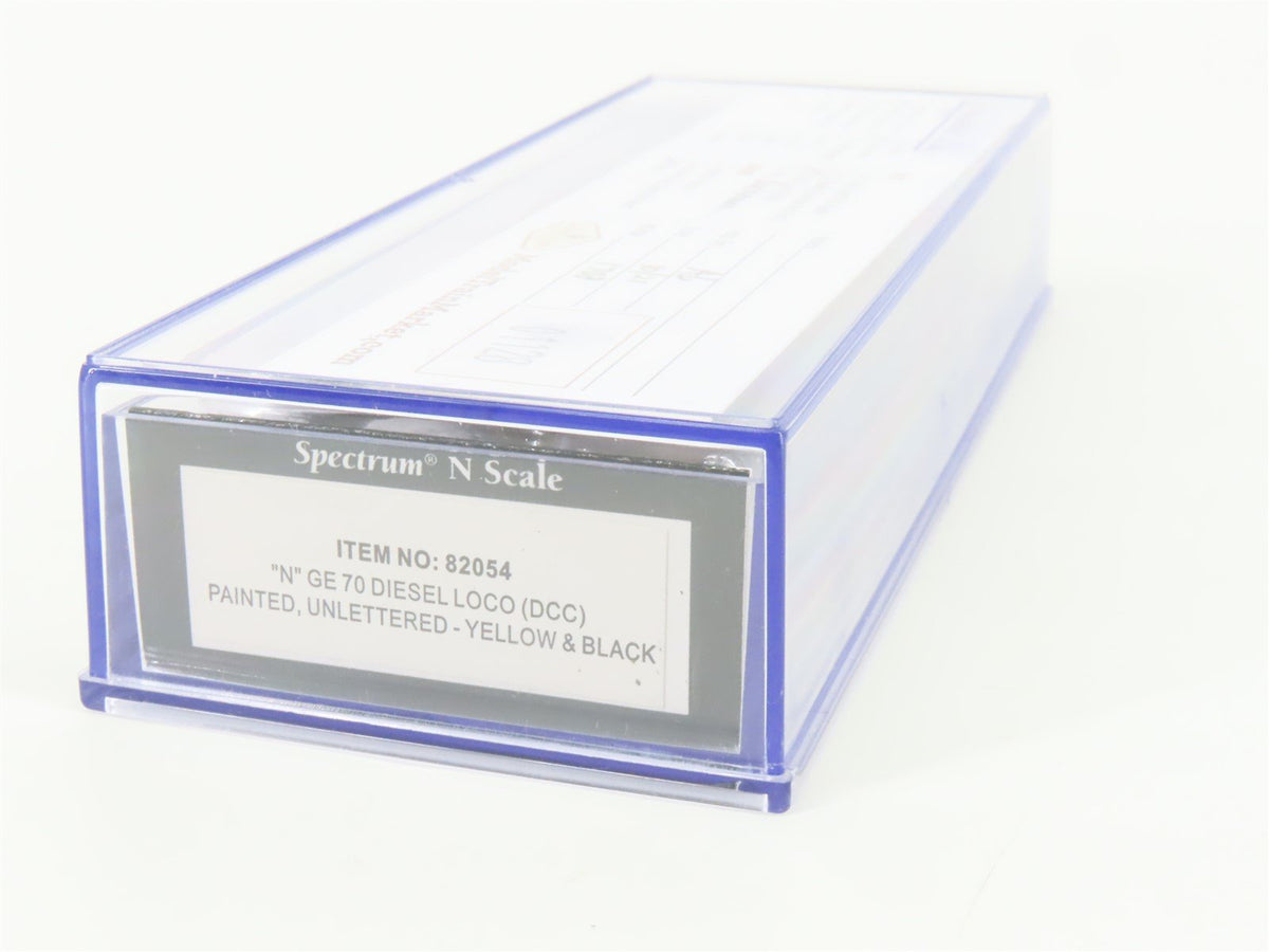 N Scale Bachmann 82054 Yellow Unlettered GE 70-Ton Diesel Locomotive w/DCC