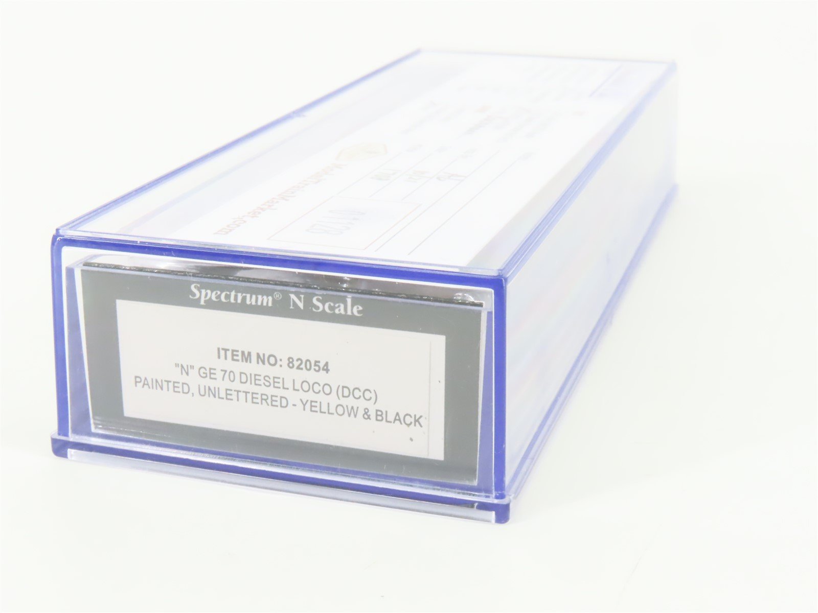 N Scale Bachmann 82054 Yellow Unlettered GE 70-Ton Diesel Locomotive w/DCC