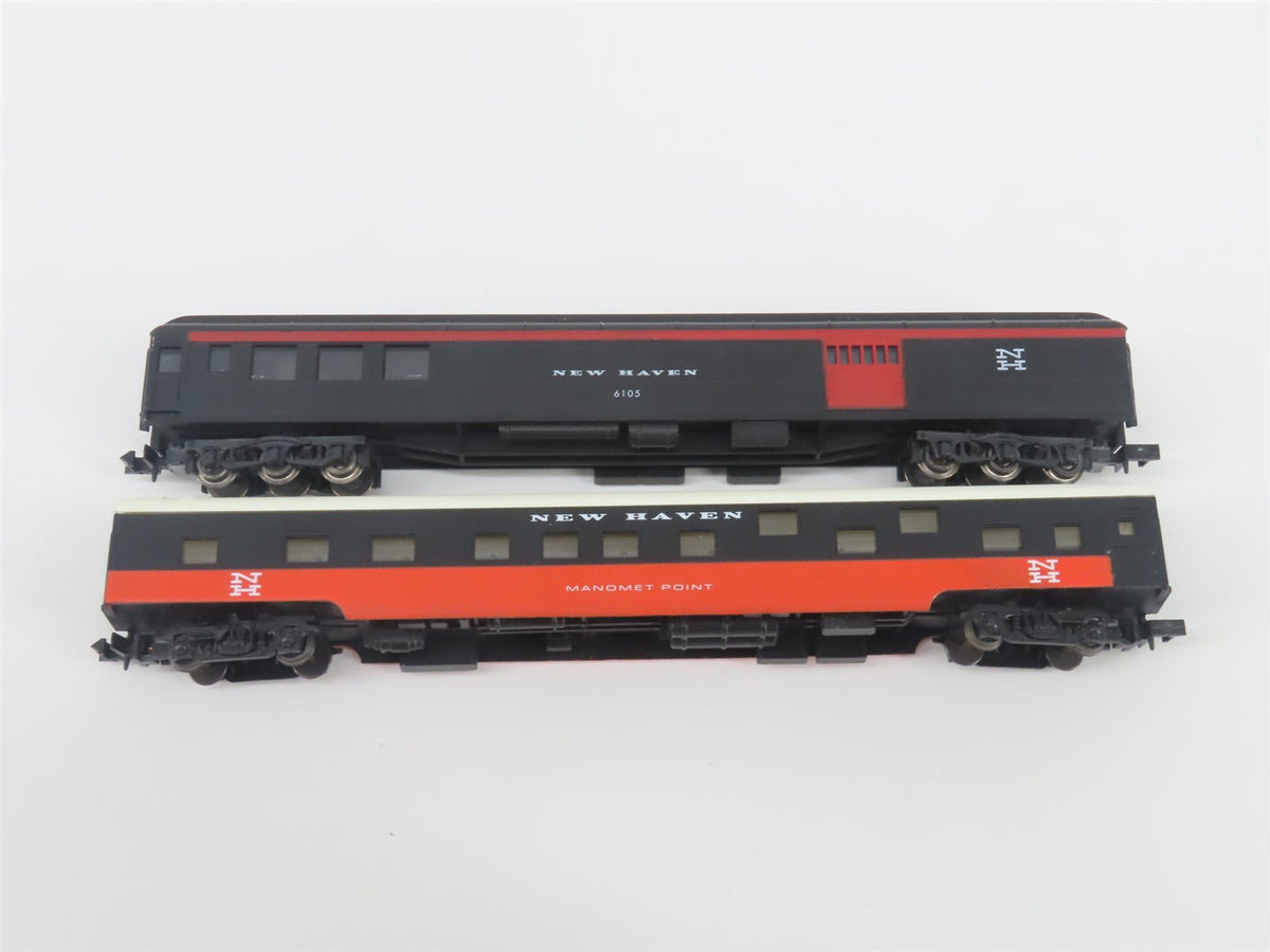 N Scale Con-Cor 0001-008517 NH New Haven &quot;McGinnis&quot; PA1 Diesel Passenger Set