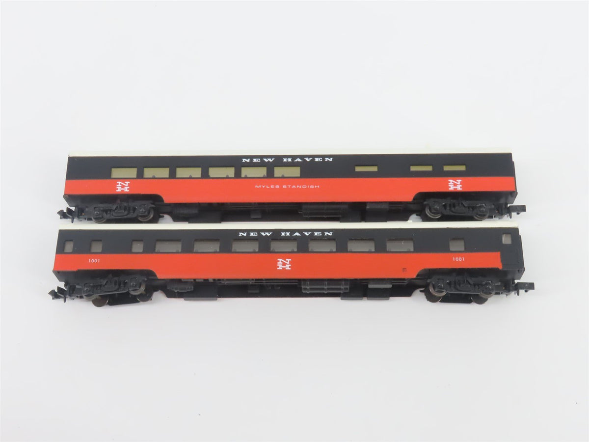 N Scale Con-Cor 0001-008517 NH New Haven &quot;McGinnis&quot; PA1 Diesel Passenger Set