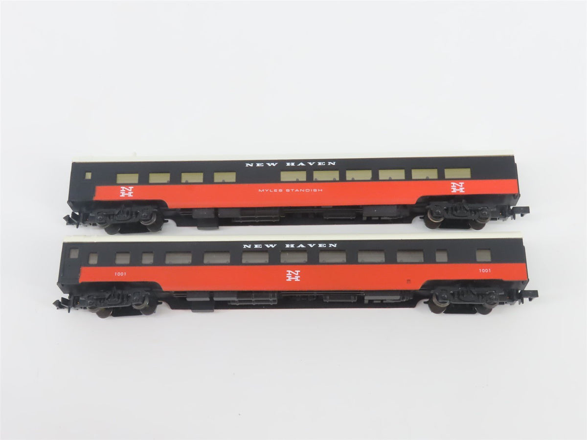 N Scale Con-Cor 0001-008517 NH New Haven &quot;McGinnis&quot; PA1 Diesel Passenger Set