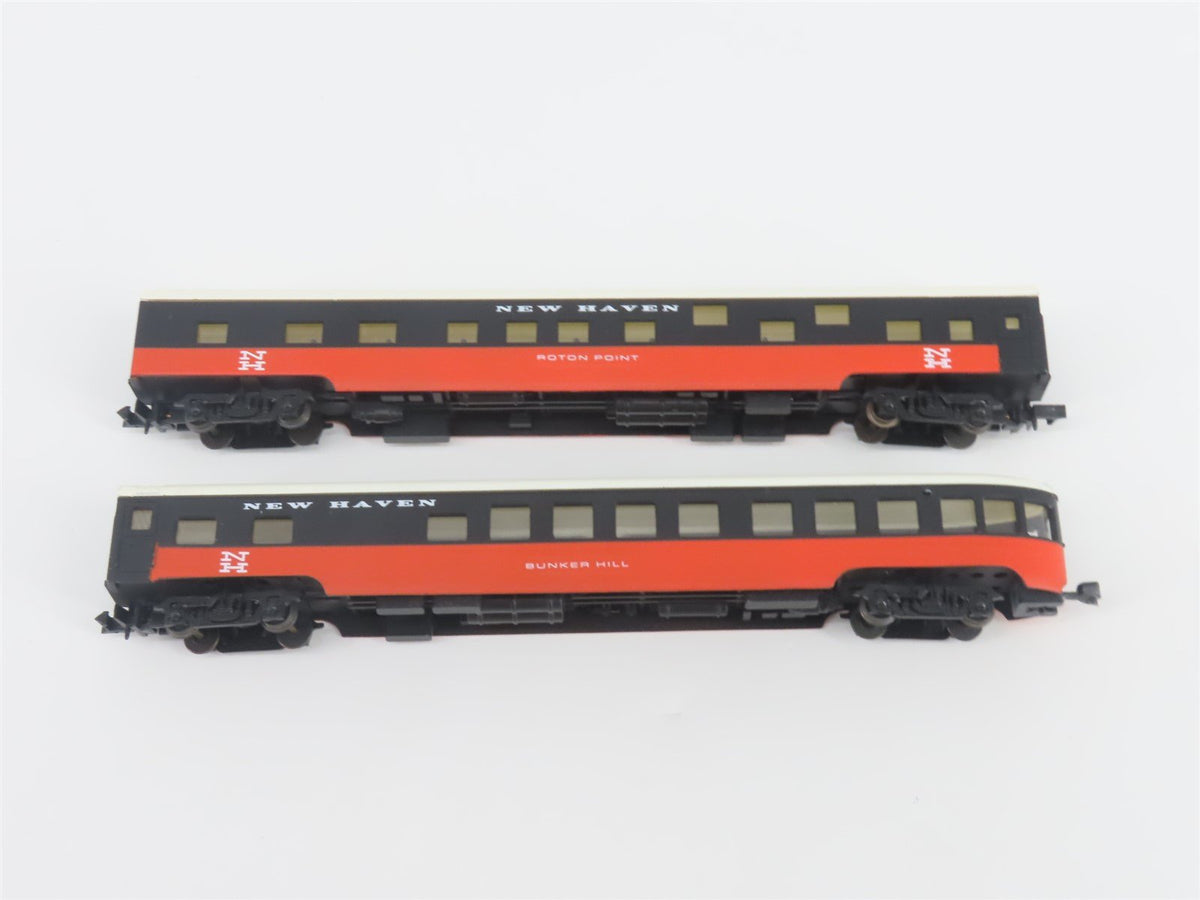 N Scale Con-Cor 0001-008517 NH New Haven &quot;McGinnis&quot; PA1 Diesel Passenger Set