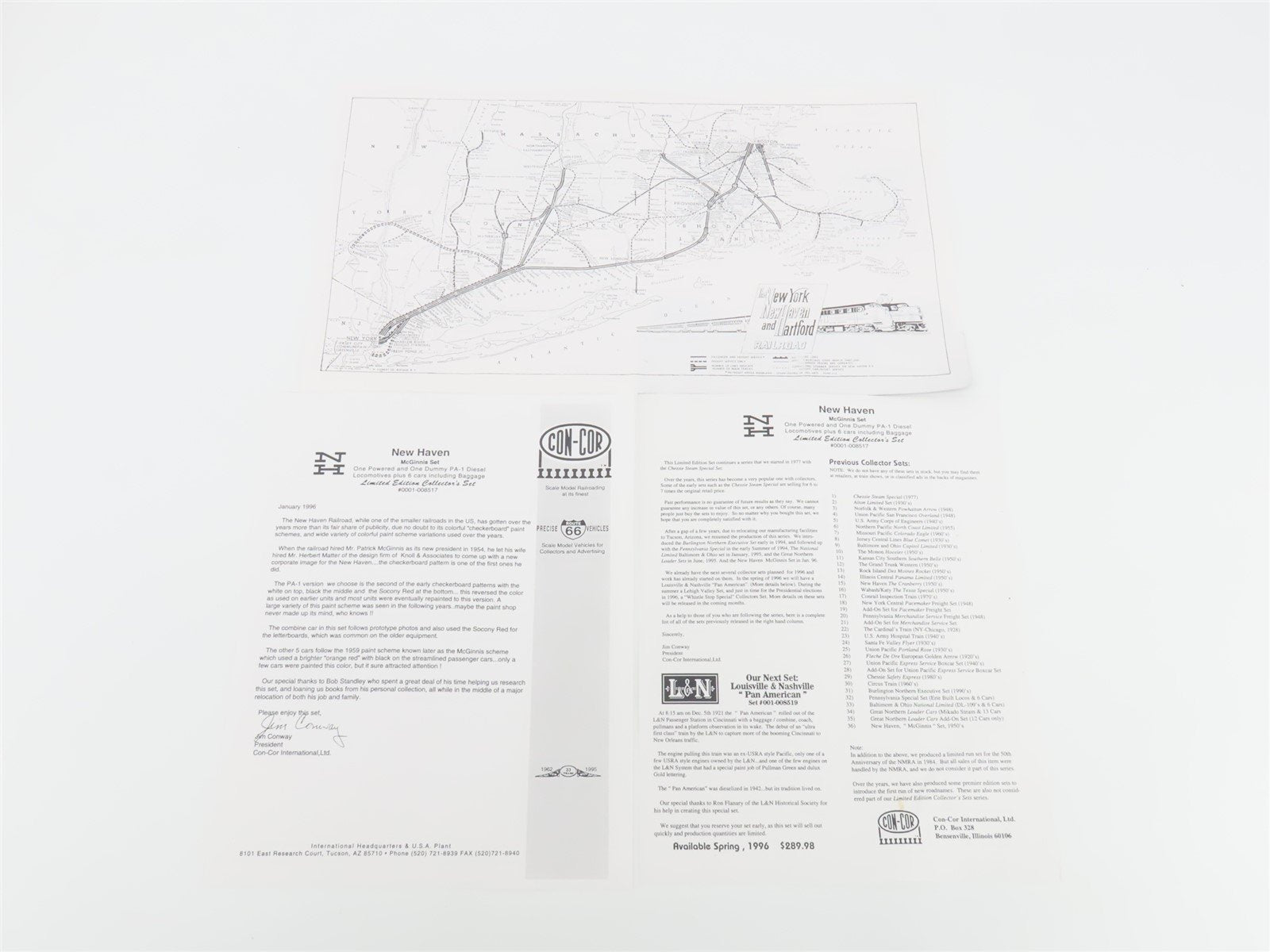 N Scale Con-Cor 0001-008517 NH New Haven 