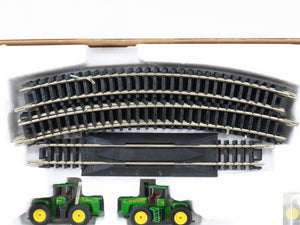 N Scale Athearn John Deere SD70MAC Diesel Set w/Cars, Track & Transformer