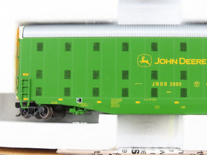 N Scale Athearn John Deere SD70MAC Diesel Set w/Cars, Track & Transformer