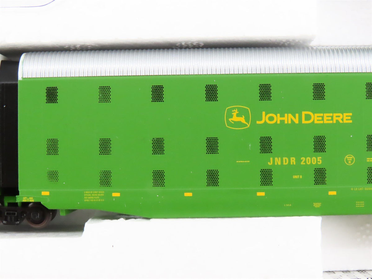 N Scale Athearn John Deere SD70MAC Diesel Set w/Cars, Track &amp; Transformer