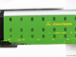 N Scale Athearn John Deere SD70MAC Diesel Set w/Cars, Track & Transformer