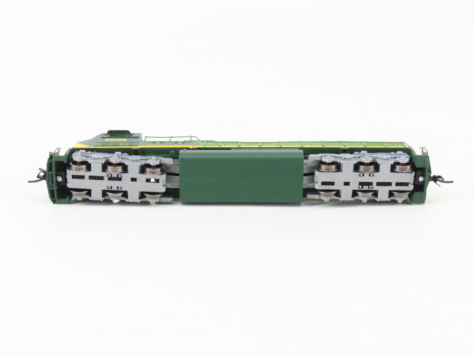 N Scale Athearn John Deere SD70MAC Diesel Set w/Cars, Track & Transformer
